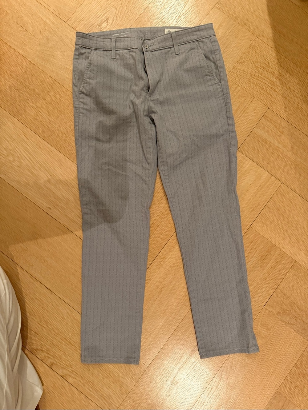 AG Jeans Jamison Skinny Chino Gray Skinny Chino Waist 31x32